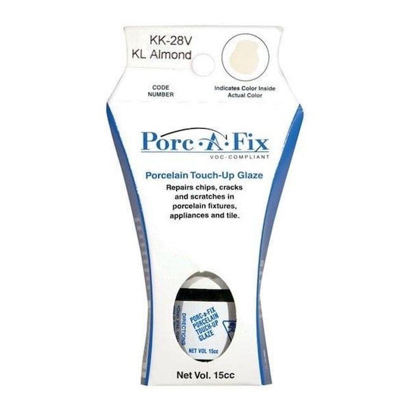 Fixture Fix 1517887 Porcelain Touch-up Paint Glaze - Kohler Almond 1517887 - main